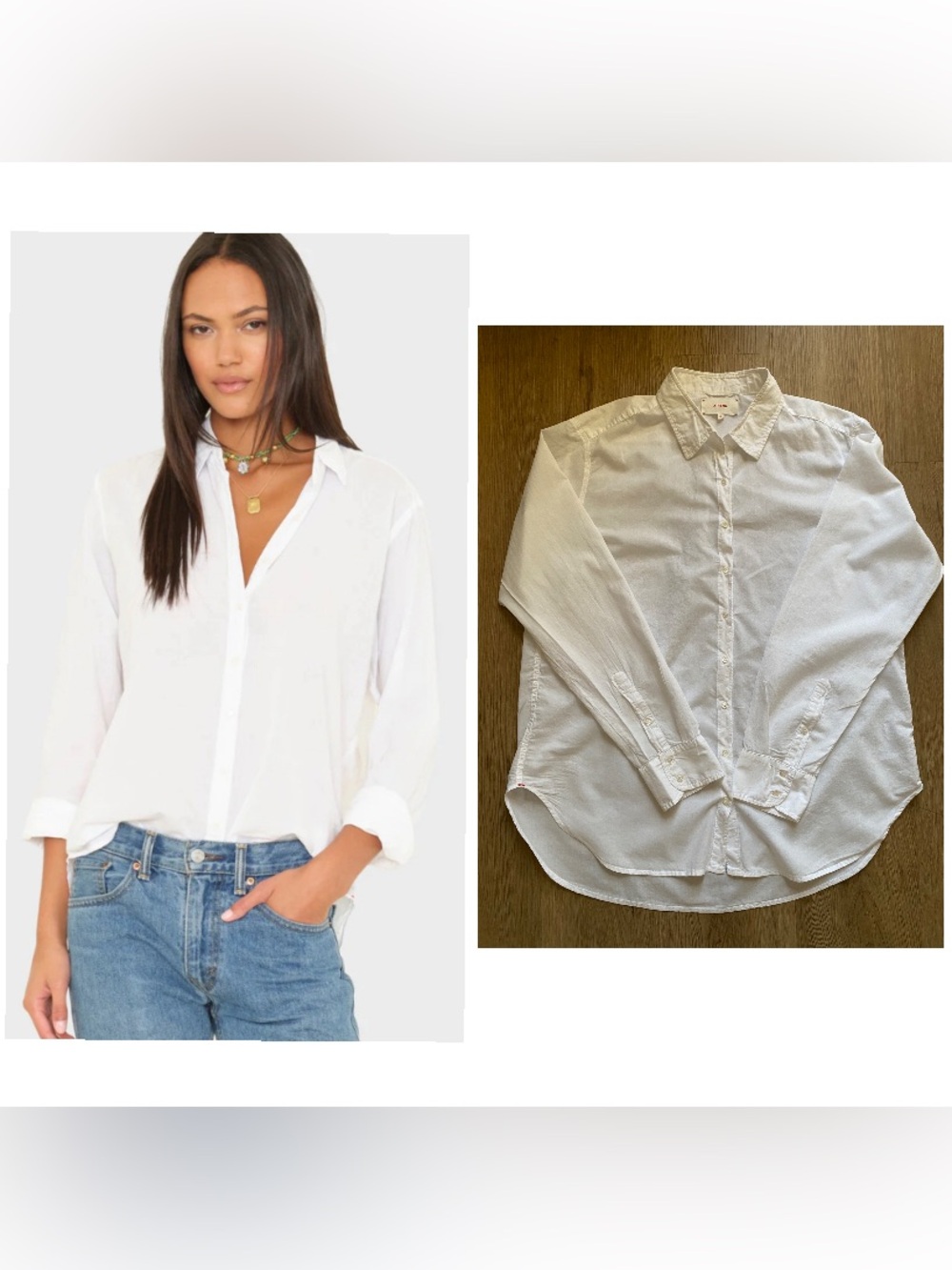 Xirena White Beau Shirt Classic Button-Up Women's - Timeless Collared Top